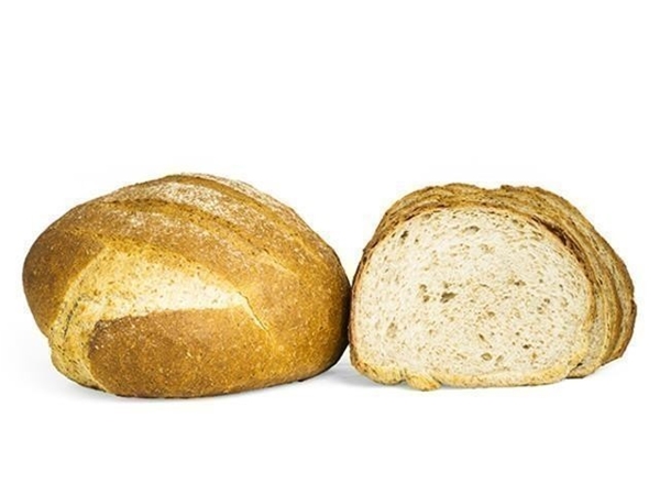 Bruinbrood rond vloer&nbsp;heeeel dik gesneden